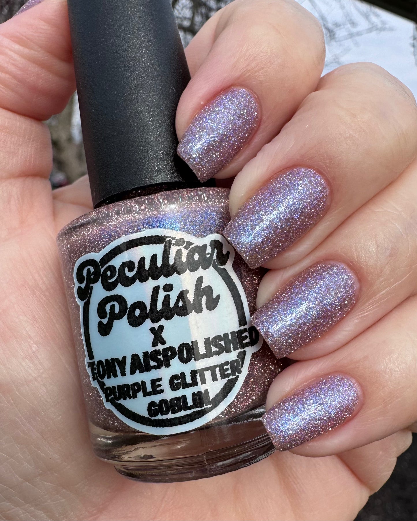 Purple Giltter Gobblin