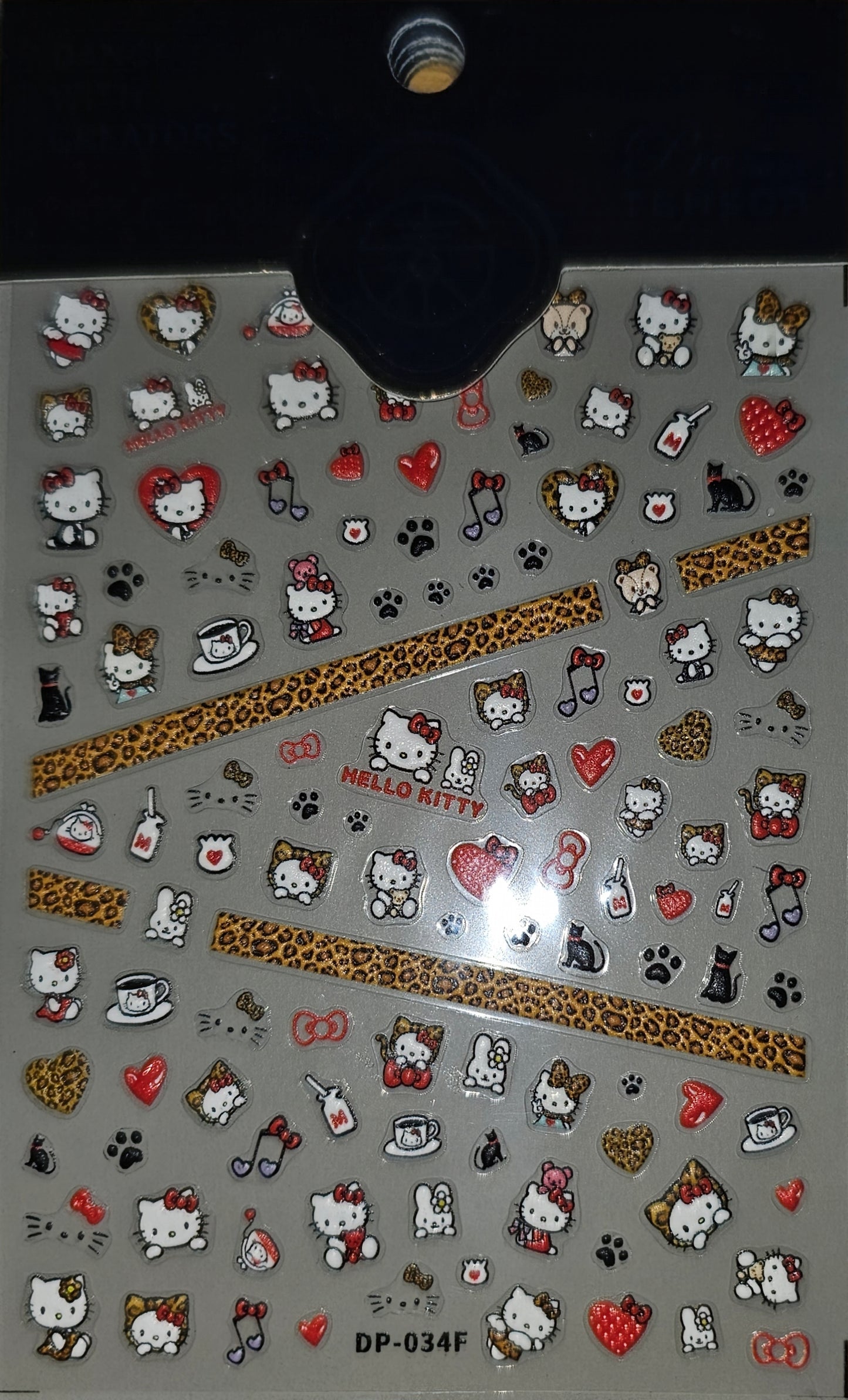 HELLO KITTY NAIL STICKERS