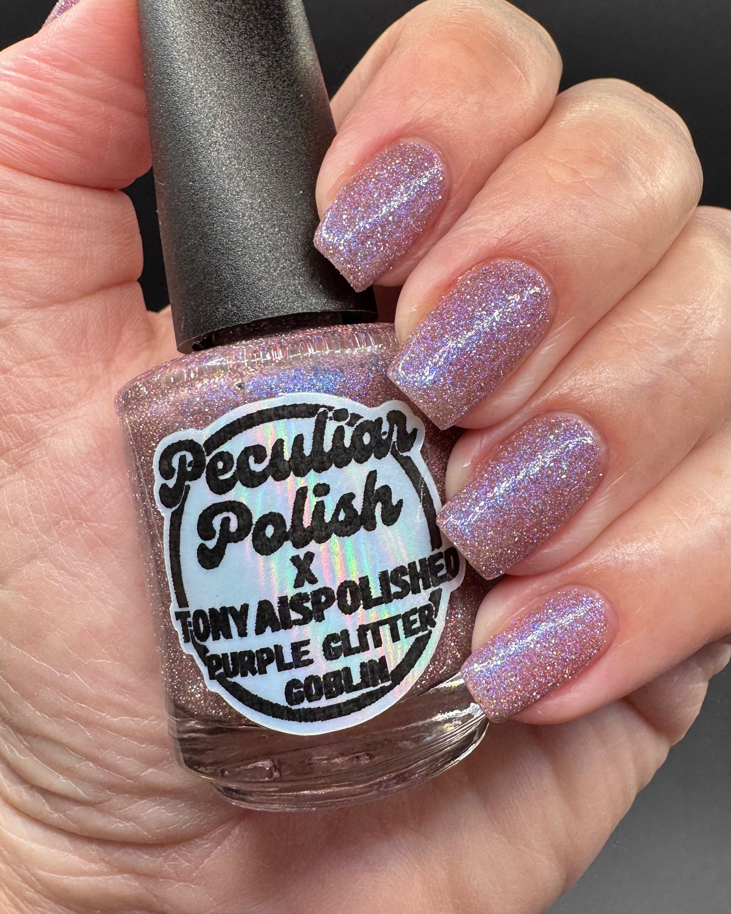 Purple Giltter Gobblin
