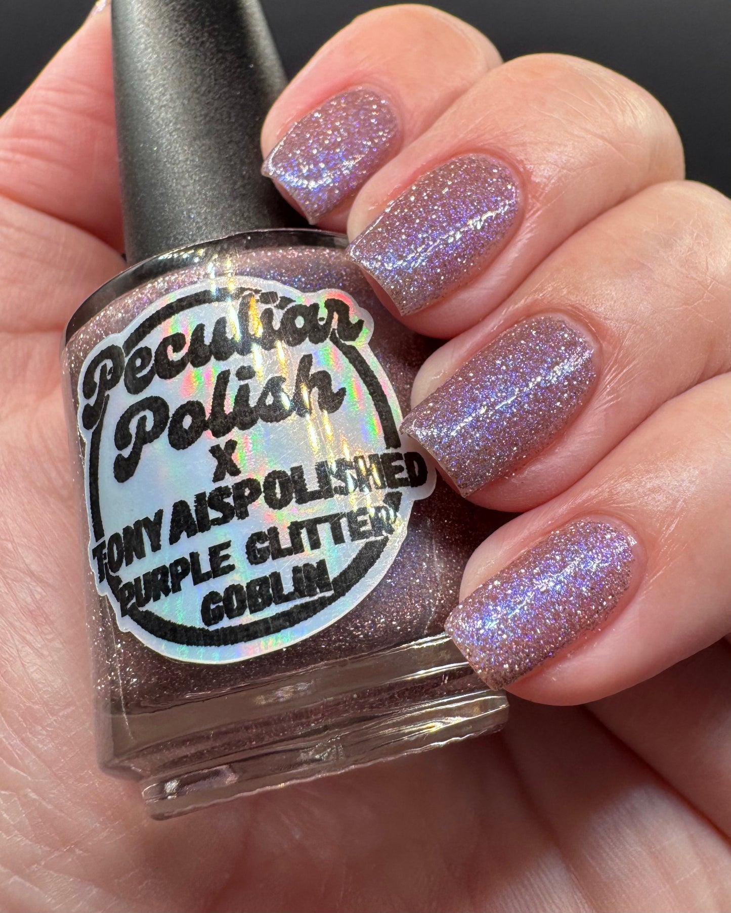 Purple Giltter Gobblin