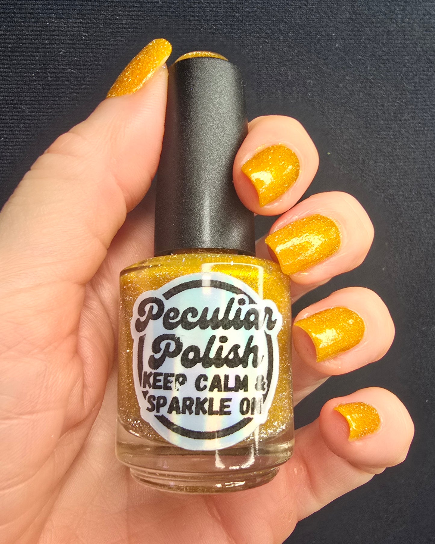 KEEP CALM AND SPARKLE ON (reflective glitter)