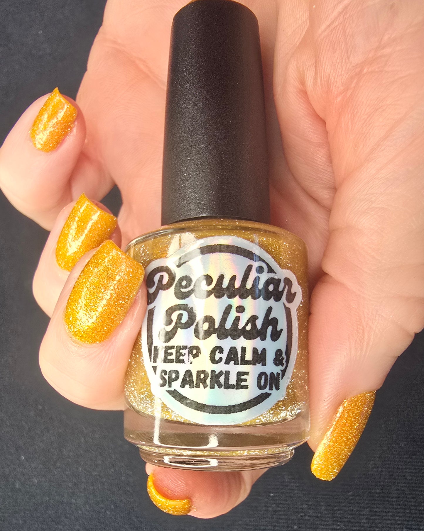KEEP CALM AND SPARKLE ON (reflective glitter)