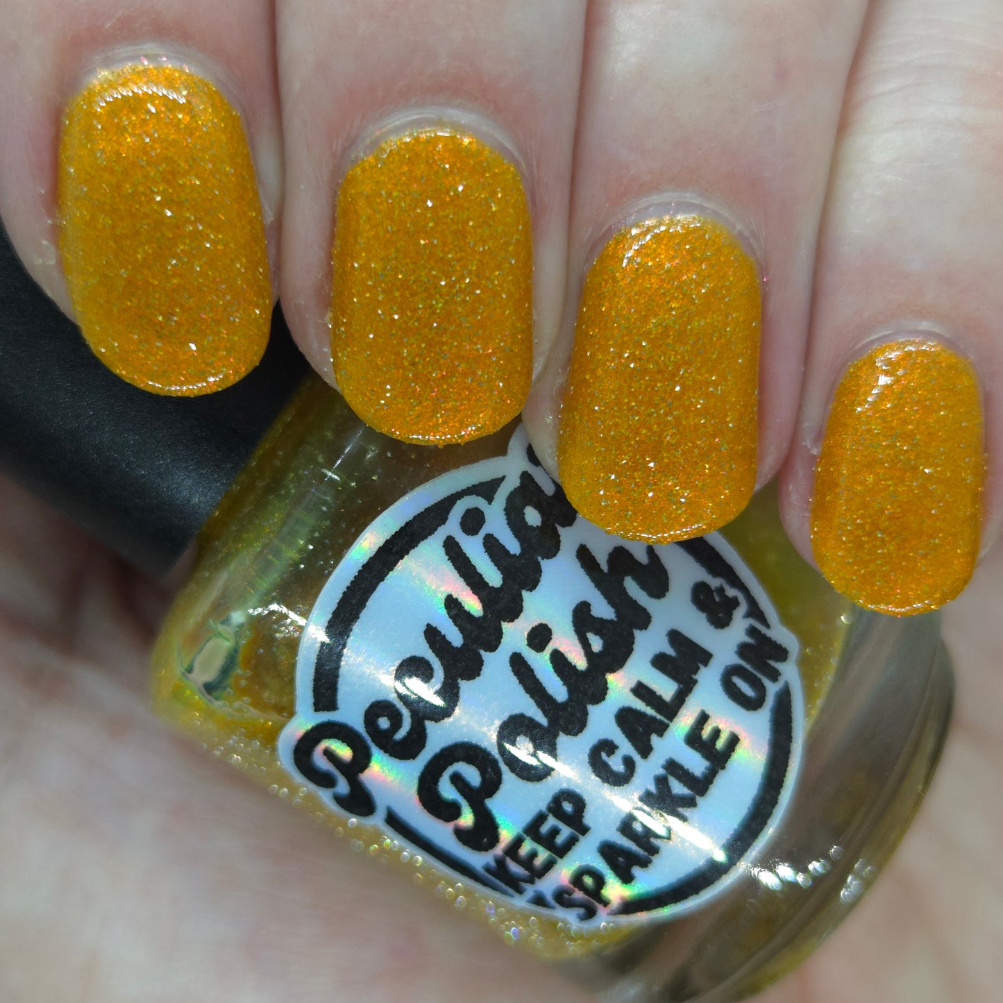 KEEP CALM AND SPARKLE ON (reflective glitter)