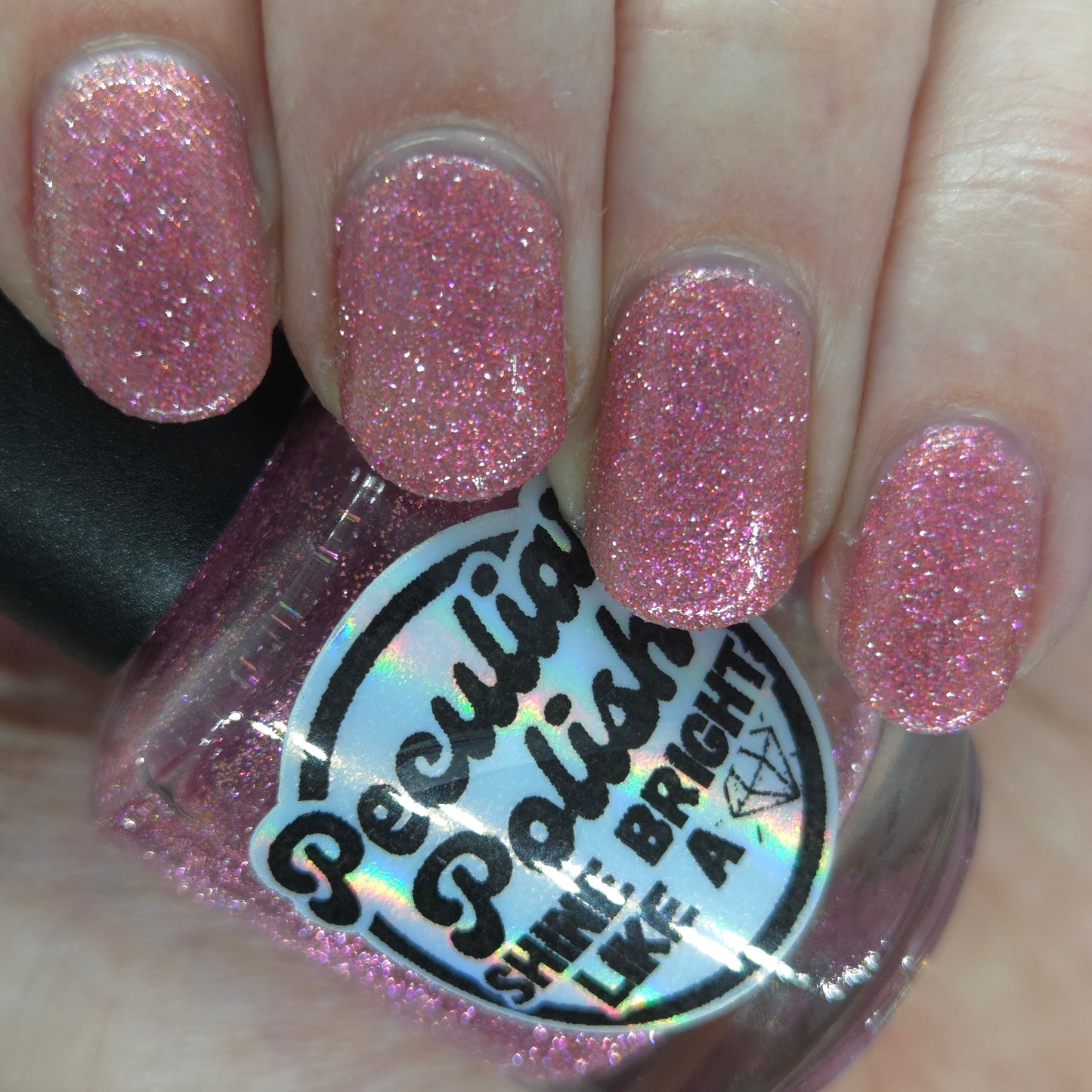 SHINE BRIGHT LIKE A DIAMOND (reflective glitter)
