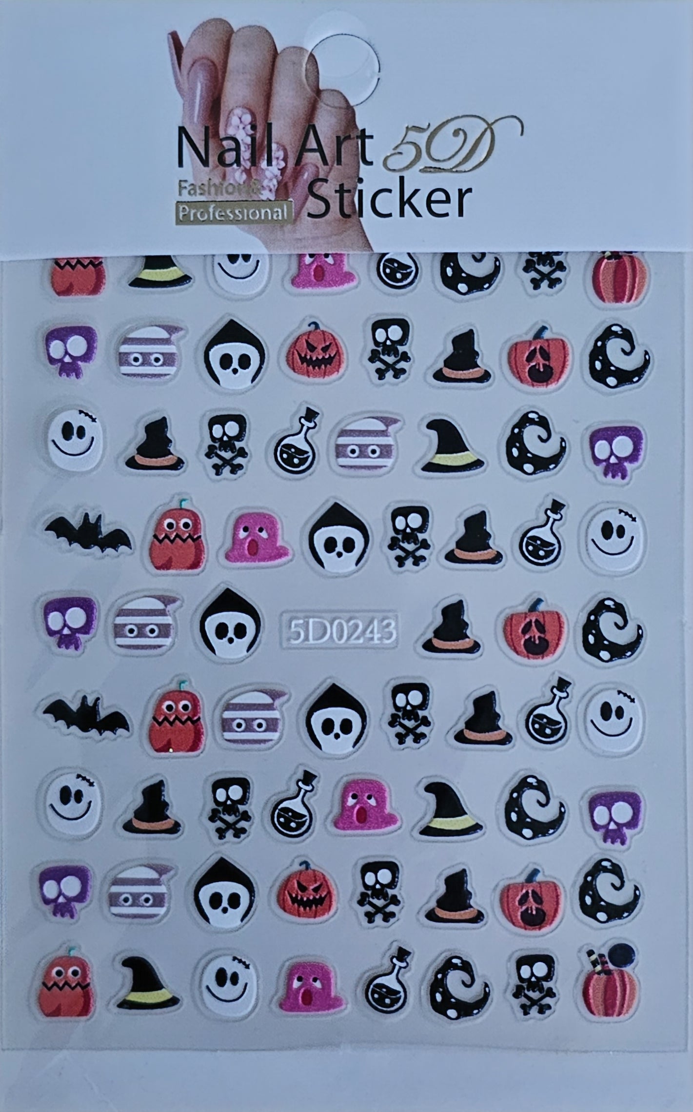 HALLOWEEN NAIL STICKERS