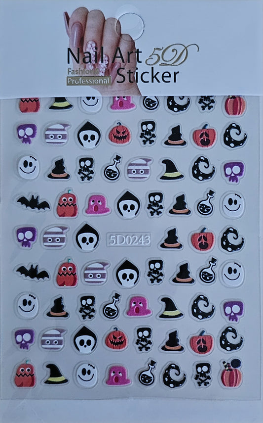 HALLOWEEN NAIL STICKERS